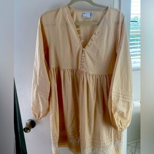 ASOS cream dress. US 6.